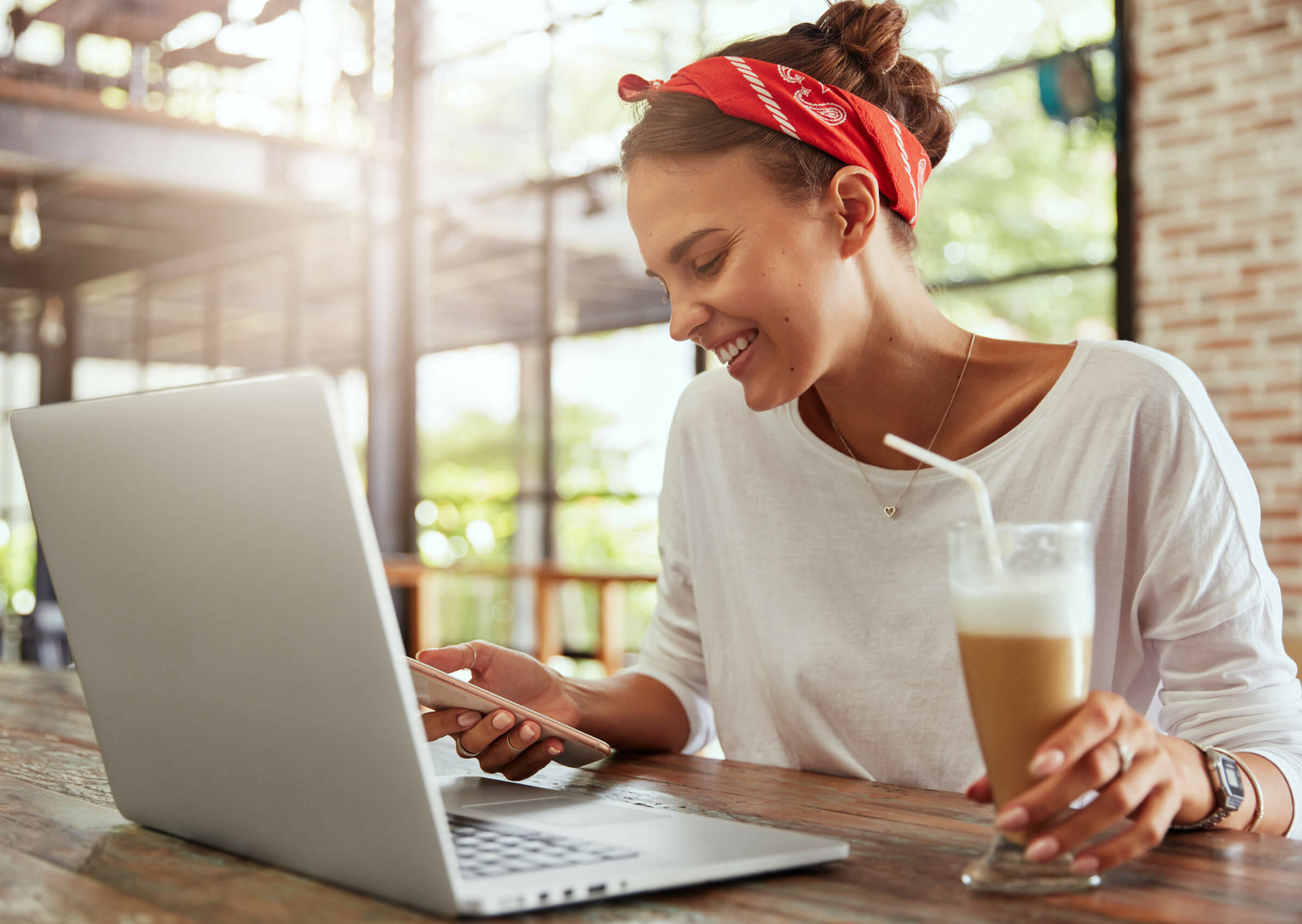 happy smiling business owner