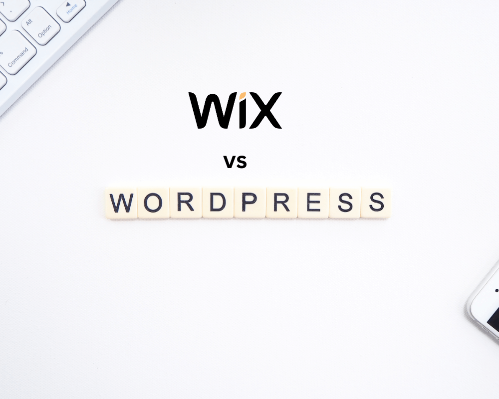 wix vs wordpress website