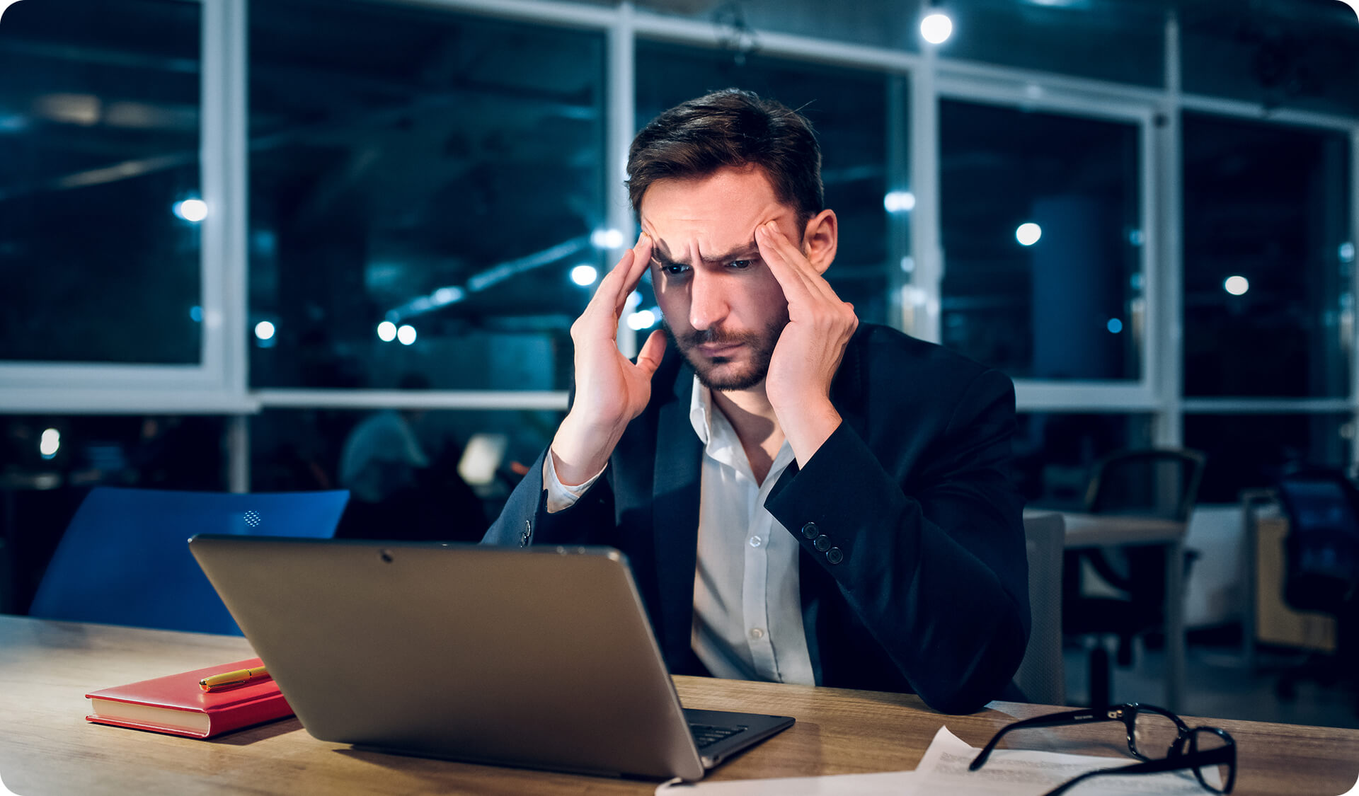 manager missed opportunity Manager looking disappointed after missing a key business chance