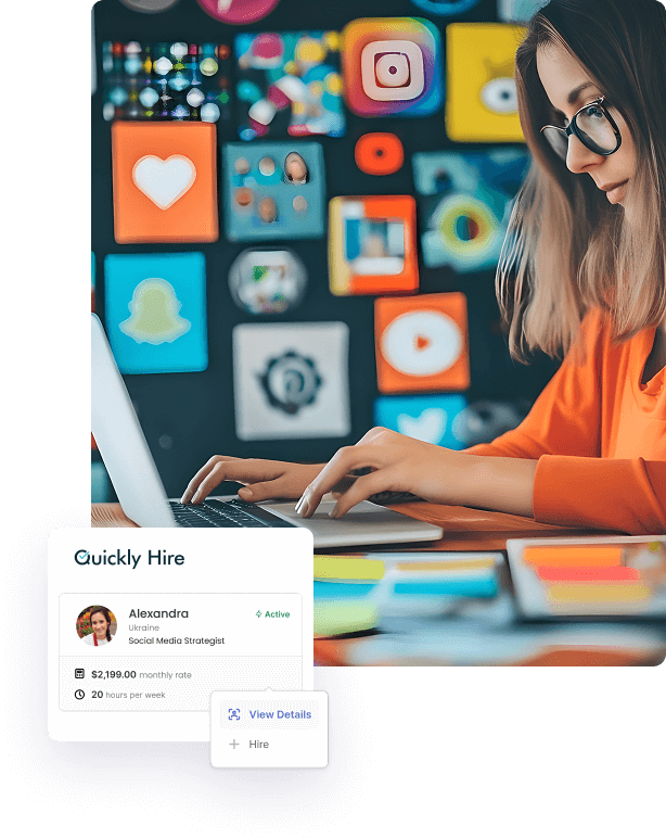 social media strategist profile details Profile details of a social media strategist with skills and experience